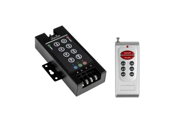 GLOBOSTAR® RGBCONTROLLER 73405 Dimmer / Controller με RF Ασύρματο Χειριστήριο με 3 x 10A 240W Κανάλια DC 12-24V 30A 720W Max IP20 - RF2.4Ghz - Μ12 x Π5.5 x Υ2.5cm - 2 Χρόνια Εγγύηση GLOBOSTAR® RGBCONTROLLER 73405 Dimmer / Controller με RF Ασύρματο Χειριστήριο με 3 x 10A 240W Κανάλια DC 12-24V 30A 720W Max IP20 - RF2.4Ghz - Μ12 x Π5.5 x Υ2.5cm - 2 Χρόνια Εγγύηση