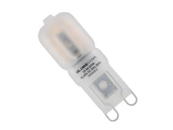 GloboStar® 115041 Λάμπα G9 LED 4W 390lm 320° AC 230V Ψυχρό Λευκό 6000K Dimmable GloboStar® 115041 Λάμπα G9 LED 4W 390lm 320° AC 230V Ψυχρό Λευκό 6000K Dimmable