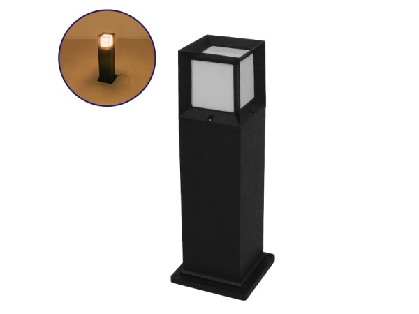 GLOBOSTAR® PALASO 12143 Φωτιστικό Κολωνάκι Κήπου με Ντουί 1 x E27 90° AC 220-240V Αδιάβροχο IP65 - Γκρι Ανθρακί - Μ15 x Π15 x Υ58cm GLOBOSTAR® PALASO 12143 Φωτιστικό Κολωνάκι Κήπου με Ντουί 1 x E27 90° AC 220-240V Αδιάβροχο IP65 - Γκρι Ανθρακί - Μ15 x Π15 x Υ58cm