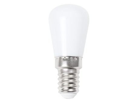 GloboStar® 76057 Λάμπα E14 S6 LED SMD 2835 3W 290lm 320° AC 230V Ψυγείου Ψυχρό Λευκό 6000K Μ2.6xΠ2.6xΥ6