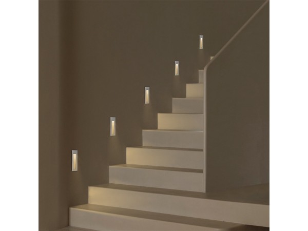 kelvo® STEPART KLV-101-0094 Χωνευτό Φωτιστικό Σκαλοπατιού / Διαδρόμου LED 3W 375lm 45° AC 220-240V Αδιάβροχο IP65 Θερμό Λευκό 2700K - Lumileds SMD Chip & TÜV SÜD Driver - Λευκό Ματ - Μ6.5 x Π6.5 x Υ21cm / Q5.4 x 18.9cm - 5 Χρόνια Εγγύηση kelvo® STEPART KLV-101-0094 Χωνευτό Φωτιστικό Σκαλοπατιού / Διαδρόμου LED 3W 375lm 45° AC 220-240V Αδιάβροχο IP65 Θερμό Λευκό 2700K - Lumileds SMD Chip & TÜV SÜD Driver - Λευκό Ματ - Μ6.5 x Π6.5 x Υ21cm / Q5.4 x 18.9cm - 5 Χρόνια Εγγύηση