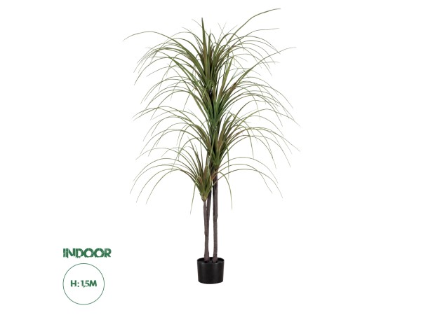 GloboStar® Artificial Garden DRAGON BLOOD TREE 20015 - Τεχνητό Διακοσμητικό Φυτό Δράκαινα Υ150cm