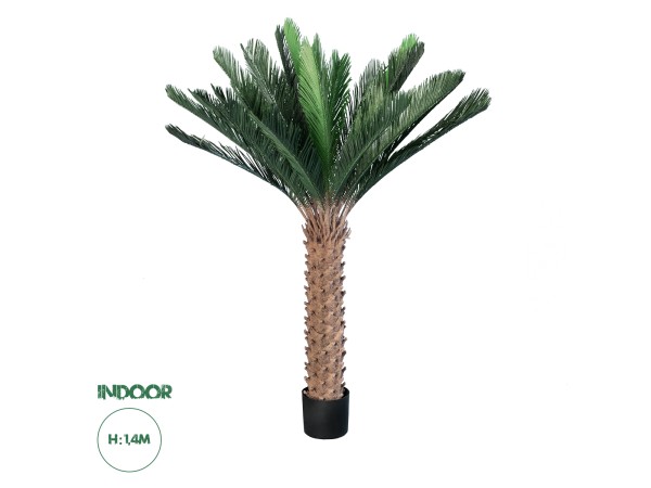 GloboStar® Artificial Garden CYCADS 20023 Τεχνητό Διακοσμητικό Φυτό Αρωματική Κύκας Υ140cm