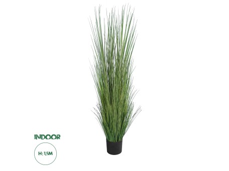 GloboStar® Artificial Garden PAMPAS GRASS 20071 Τεχνητό Διακοσμητικό Φυτό Γρασίδι της Πάμπας Υ150cm