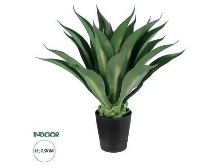 GloboStar® Artificial Garden SISAL AGAVE 20077 Τεχνητό Διακοσμητικό Φυτό Αγαύη Υ90cm