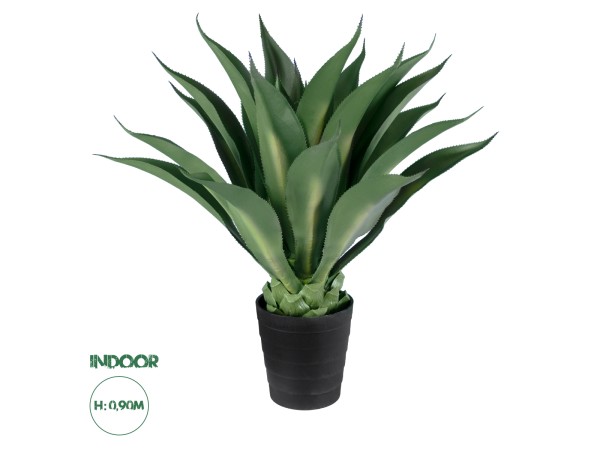 GloboStar® Artificial Garden SISAL AGAVE 20077 Τεχνητό Διακοσμητικό Φυτό Αγαύη Υ90cm