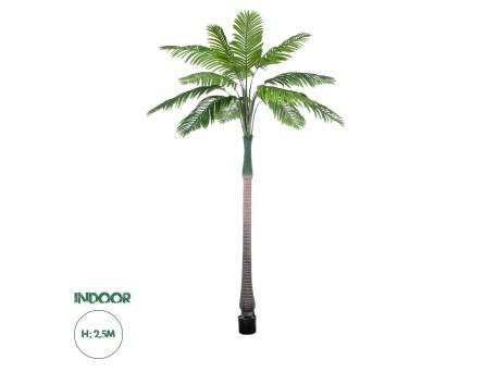 GloboStar® Artificial Garden COCONUT PALM TREE 20088 Τεχνητό Διακοσμητικό Φυτό Φοινικόδεντρο Κοκοφοίνικας Υ250cm