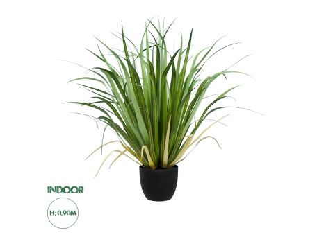 GloboStar® Artificial Garden ACORUS GRAMINEUS 20103 Τεχνητό Διακοσμητικό Φυτό Άκορος Υ90cm