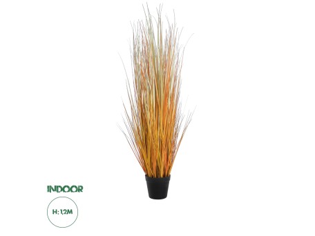 GloboStar® Artificial Garden BUCHANAN'S SEDGE GRASS 20115 Τεχνητό Διακοσμητικό Φυτό Γρασίδι του Μπουχανάν Υ120cm