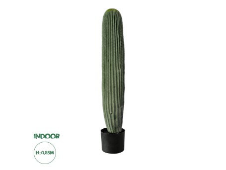 GloboStar® Artificial Garden CARNEGIEA CACTUS 20125 Τεχνητό Διακοσμητικό Φυτό Κάκτος Σαγκουάρο Υ85cm