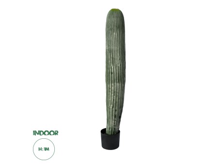 GloboStar® Artificial Garden CARNEGIEA CACTUS 20126 Τεχνητό Διακοσμητικό Φυτό Κάκτος Σαγκουάρο Υ100cm