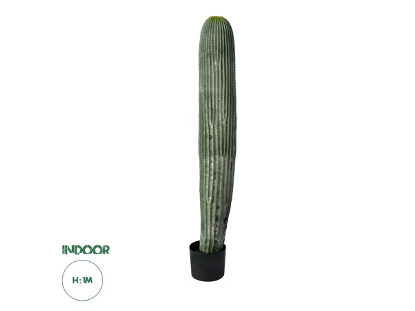 GloboStar® Artificial Garden CARNEGIEA CACTUS 20126 Τεχνητό Διακοσμητικό Φυτό Κάκτος Σαγκουάρο Υ100cm