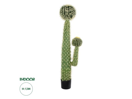 GloboStar® Artificial Garden CARNEGIEA CACTUS 20134 Τεχνητό Διακοσμητικό Φυτό Κάκτος Σαγκουάρο Υ150cm