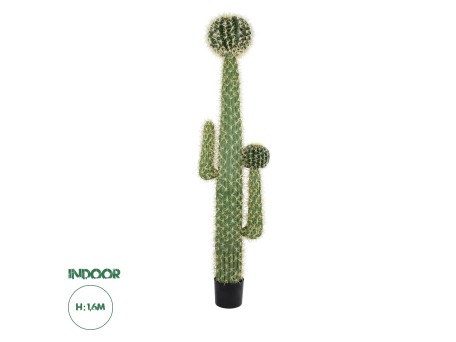 GloboStar® Artificial Garden CARNEGIEA CACTUS 20135 Τεχνητό Διακοσμητικό Φυτό Κάκτος Σαγκουάρο Υ180cm