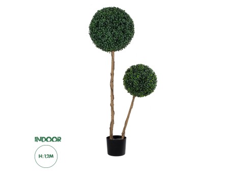 GloboStar® Artificial Garden BUXUS 20142 Τεχνητό Διακοσμητικό Φυτό Πυξός Υ120cm