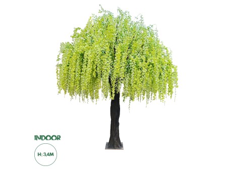 GloboStar® Artificial Garden LABURNUM TREE 20165 Τεχνητό Διακοσμητικό Δέντρο Λαβούρνο Υ340cm