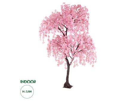 GloboStar® Artificial Garden CHERRY BLOSSOM TREE 20166 Τεχνητό Διακοσμητικό Δέντρο Άνθος Κερασιάς Υ380cm