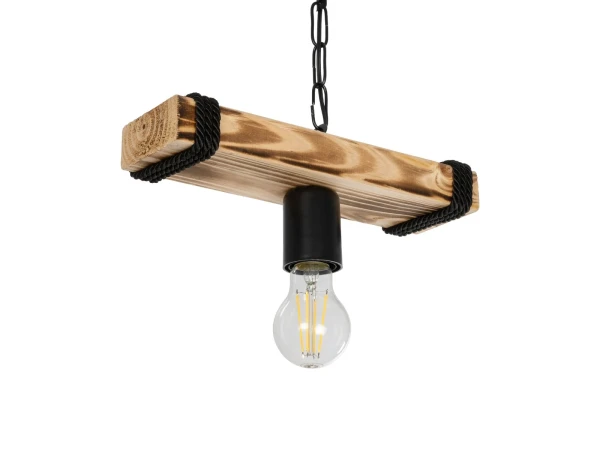 GLOBOSTAR® GLISTER 201-0001 Vintage Κρεμαστό Φωτιστικό Οροφής με Ντουί 1 x E27 AC 220-240V IP20 - Μπεζ & Μαύρο - Μ30 x Π9 x Υ10cm GLOBOSTAR® GLISTER 201-0001 Vintage Κρεμαστό Φωτιστικό Οροφής με Ντουί 1 x E27 AC 220-240V IP20 - Μπεζ & Μαύρο - Μ30 x Π9 x Υ10cm