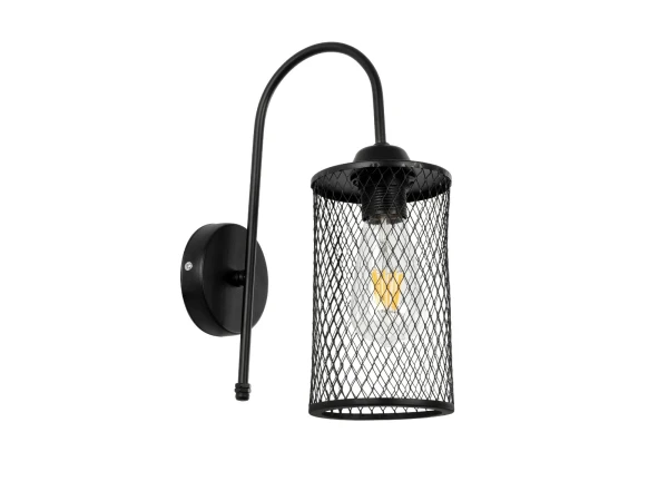 GLOBOSTAR® HANDANG 201-0123 Vintage Φωτιστικό Τοίχου - Απλίκα με Ντουί 1 x E27 AC 220-240V IP20 - Μαύρο - Μ12 x Π24 x Υ34cm GLOBOSTAR® HANDANG 201-0123 Vintage Φωτιστικό Τοίχου - Απλίκα με Ντουί 1 x E27 AC 220-240V IP20 - Μαύρο - Μ12 x Π24 x Υ34cm