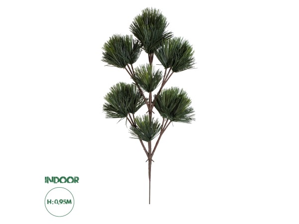 GloboStar® Artificial Garden PINUS MASSONIANA BRANCH 20218 Τεχνητό Διακοσμητικό Κλαδί Πεύκου Π52 x Υ95cm
