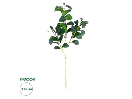 GloboStar® Artificial Garden LAURUS NOBILIS BRANCH 20224 Τεχνητό Διακοσμητικό Κλαδί Δάφνης Π35 x Υ70cm