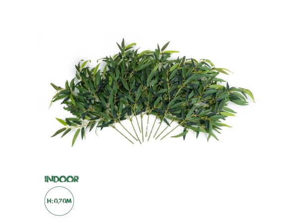 GloboStar® Artificial Garden BAMBOO BRANCH 20226 10 x Τεχνητά Διακοσμητικά Κλαδία Μπαμπού Π60 x Υ70cm