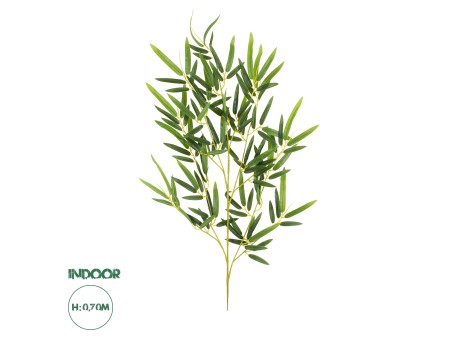 GloboStar® Artificial Garden BAMBOO BRANCH 20227 Τεχνητό Διακοσμητικό Κλαδί Μπαμπού Π50 x Υ70cm