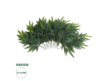 GloboStar® Artificial Garden BAMBOO BRANCH 20228 10 x Τεχνητά Διακοσμητικά Κλαδία Μπαμπού Π50 x Υ60cm