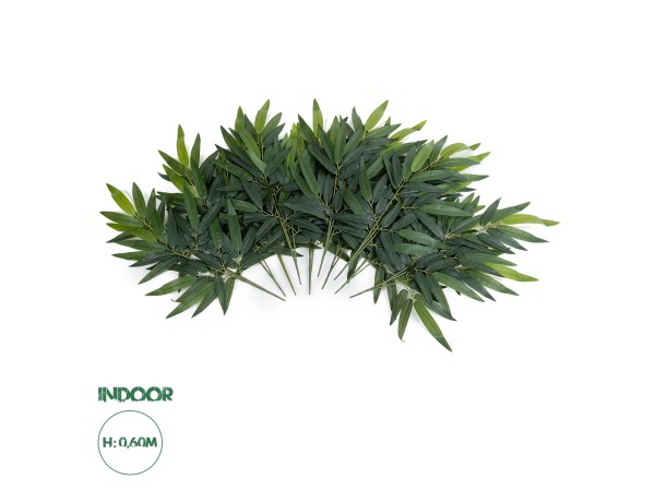 GloboStar® Artificial Garden BAMBOO BRANCH 20228 10 x Τεχνητά Διακοσμητικά Κλαδία Μπαμπού Π50 x Υ60cm