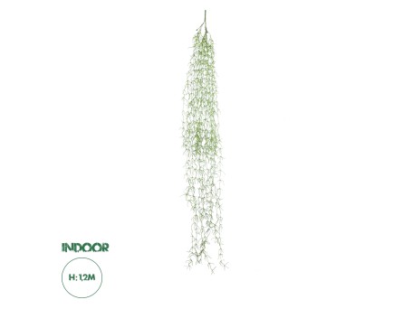 GloboStar® Artificial Garden TILLANDSIA HANGING BRANCH 20236 Τεχνητό Διακοσμητικό Κρεμαστό Φυτό Ισπανικό Βρύο Τιλάντσια Υ120cm