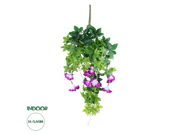 GloboStar® Artificial Garden MORNING GLORY HANGING BRANCH 20238 Τεχνητό Διακοσμητικό Κρεμαστό Φυτό Ιπομέα - Πρωϊνή Χαρά Υ60cm GloboStar® Artificial Garden MORNING GLORY HANGING BRANCH 20238 Τεχνητό Διακοσμητικό Κρεμαστό Φυτό Ιπομέα - Πρωϊνή Χαρά Υ60cm