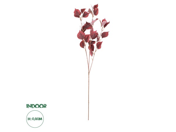 GloboStar® Artificial Garden APPLE BRANCH 20262 Τεχνητό Διακοσμητικό Κλαδί Μηλιάς Π25 x Υ80cm