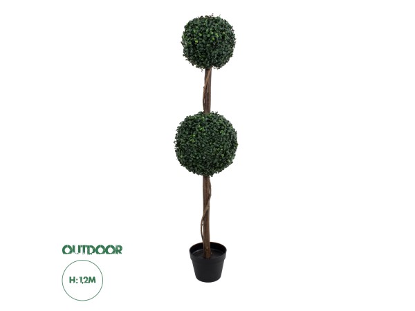 GloboStar® Artificial Garden BUXUS 20399 Τεχνητό Διακοσμητικό Φυτό Πυξός Υ120cm GloboStar® Artificial Garden BUXUS 20399 Τεχνητό Διακοσμητικό Φυτό Πυξός Υ120cm