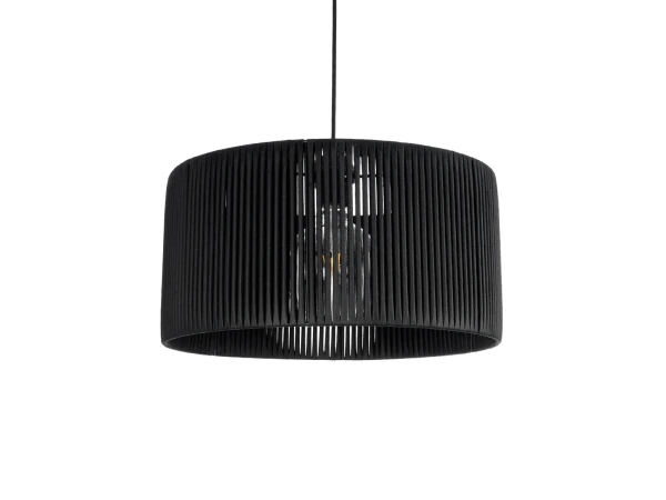 GLOBOSTAR® KYCLOS 203-0048 Boho Κρεμαστό Φωτιστικό Οροφής με Ντουί 1 x E27 AC 220-240V IP20 - Μαύρο - M40 x Π40 x Υ25.5cm GLOBOSTAR® KYCLOS 203-0048 Boho Κρεμαστό Φωτιστικό Οροφής με Ντουί 1 x E27 AC 220-240V IP20 - Μαύρο - M40 x Π40 x Υ25.5cm