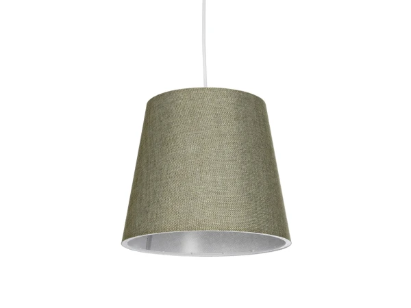 GLOBOSTAR® CONEY 203-0074 Μοντέρνο Κρεμαστό Φωτιστικό Οροφής με Ντουί 1 x E27 AC 220-240V IP20 - Λαδί - Μ26 x Π26 x Υ25cm