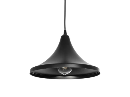 GLOBOSTAR® BELFRY 203-0078 Μοντέρνο Κρεμαστό Φωτιστικό Οροφής με Ντουί 1 x E27 AC 220-240V IP20 - Μαύρο - Μ29.5 x Π29.5 x Υ21cm