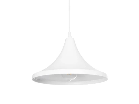 GLOBOSTAR® BELFRY 203-0079 Μοντέρνο Κρεμαστό Φωτιστικό Οροφής με Ντουί 1 x E27 AC 220-240V IP20 - Λεύκο - Μ29.5 x Π29.5 x Υ21cm