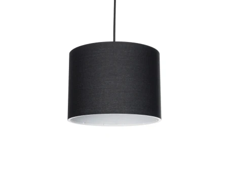 GLOBOSTAR® BLAZE 203-0109 Μοντέρνο Κρεμαστό Φωτιστικό Οροφής με Ντουί 1 x E27 AC 220-240V IP20 - Μαύρο - Μ22 x Π22 x Υ20cm