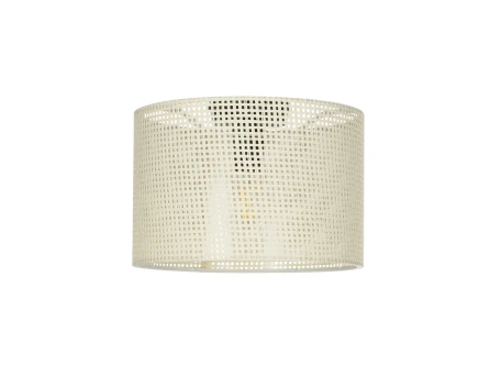 GLOBOSTAR® CILIO 203-0150 Μοντέρνο Φωτιστικό Οροφής με Ντουί 1 x E27 AC 220-240V IP20 - Λευκό - Μ30 x Π30 x Υ22cm