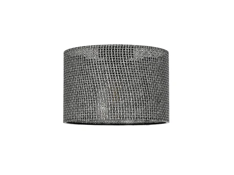 GLOBOSTAR® CILIO 203-0152 Μοντέρνο Φωτιστικό Οροφής με Ντουί 1 x E27 AC 220-240V IP20 - Μαύρο - Μ30 x Π30 x Υ22cm