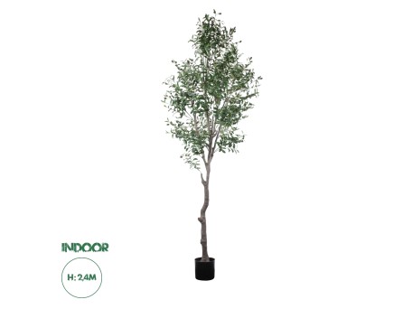 GloboStar® Artificial Garden OLIVE TREE 20429 Τεχνητό Διακοσμητικό Δέντρο Ελιά Υ240cm