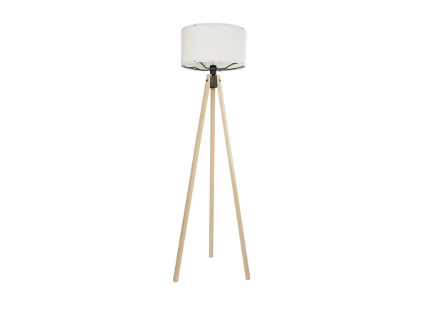 GLOBOSTAR® SAGA 204-0046 Μοντέρνο Επιδαπέδιο Φωτιστικό με Ντουί 1 x E27 AC 220-240V IP20 - Μπεζ & Λευκό - Μ38 x Π38 x Υ140cm GLOBOSTAR® SAGA 204-0046 Μοντέρνο Επιδαπέδιο Φωτιστικό με Ντουί 1 x E27 AC 220-240V IP20 - Μπεζ & Λευκό - Μ38 x Π38 x Υ140cm