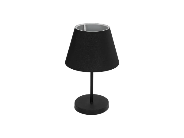GLOBOSTAR® LARA 204-0074 Μοντέρνο Επιτραπέζιο Φωτιστικό Πορτατίφ με Ντουί 1 x E27 AC 220-240V IP20 - Μαύρο - Μ22 x Π22 x Υ35cm GLOBOSTAR® LARA 204-0074 Μοντέρνο Επιτραπέζιο Φωτιστικό Πορτατίφ με Ντουί 1 x E27 AC 220-240V IP20 - Μαύρο - Μ22 x Π22 x Υ35cm
