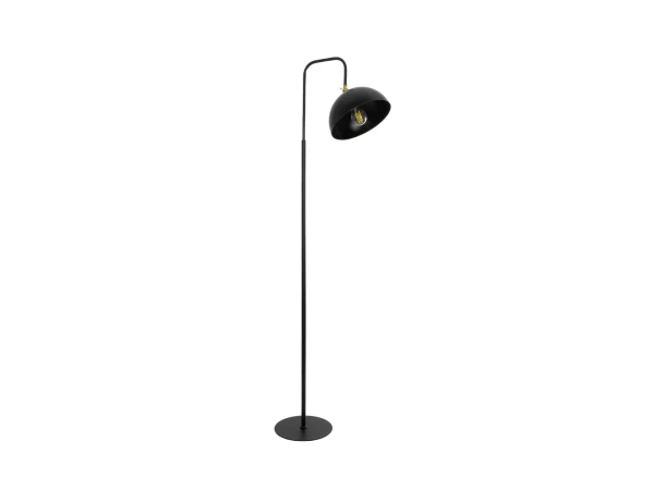 GLOBOSTAR® SNAKE 204-0128 Μοντέρνο Επιδαπέδιο Φωτιστικό με Ντουί 1 x E27 AC 220-240V IP20 - Μαύρο - Μ52 x Π25 x Υ154cm GLOBOSTAR® SNAKE 204-0128 Μοντέρνο Επιδαπέδιο Φωτιστικό με Ντουί 1 x E27 AC 220-240V IP20 - Μαύρο - Μ52 x Π25 x Υ154cm