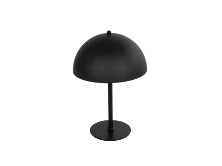 GLOBOSTAR® GASCEIO 204-0141 Μοντέρνο Επιτραπέζιο Φωτιστικό Πορτατίφ με Ντουί 1 x E27 AC 220-240V IP20 - Μαύρο - Μ25 x Π25 x Υ37m