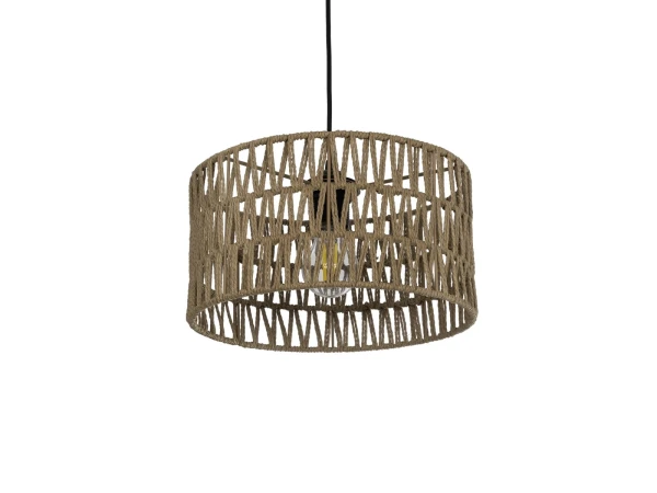 GLOBOSTAR® DARIO 204-0166 Boho Κρεμαστό Φωτιστικό Οροφής με Ντουί 1 x E27 AC 220-240V IP20 - Μπεζ - Μ30 x Π30 x Υ18cm GLOBOSTAR® DARIO 204-0166 Boho Κρεμαστό Φωτιστικό Οροφής με Ντουί 1 x E27 AC 220-240V IP20 - Μπεζ - Μ30 x Π30 x Υ18cm