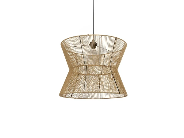 GLOBOSTAR® UPCONE 205-0056 Boho Κρεμαστό Φωτιστικό Οροφής με Ντουί 1 x E27 AC 220-240V IP20 - Μπεζ - M50 x Π50 x Υ43cm GLOBOSTAR® UPCONE 205-0056 Boho Κρεμαστό Φωτιστικό Οροφής με Ντουί 1 x E27 AC 220-240V IP20 - Μπεζ - M50 x Π50 x Υ43cm