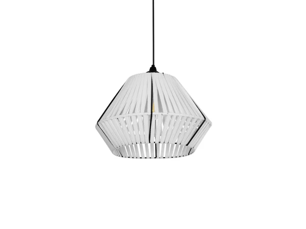 GLOBOSTAR® NUI 205-0063 Boho Κρεμαστό Φωτιστικό Οροφής με Ντουί 1 x E27 AC 220-240V IP20 - Λευκό - M36 x Π36 x Υ27cm GLOBOSTAR® NUI 205-0063 Boho Κρεμαστό Φωτιστικό Οροφής με Ντουί 1 x E27 AC 220-240V IP20 - Λευκό - M36 x Π36 x Υ27cm