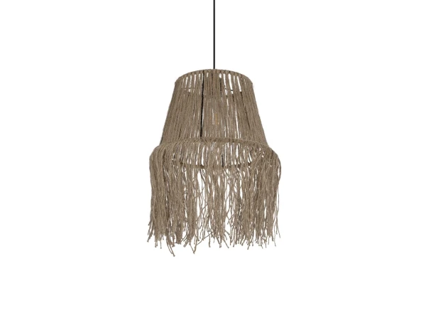 GLOBOSTAR® ROKA 205-0075 Boho Κρεμαστό Φωτιστικό Οροφής με Ντουί 1 x E27 AC 220-240V IP20 - Μπεζ - M30 x Π30 x Υ45cm GLOBOSTAR® ROKA 205-0075 Boho Κρεμαστό Φωτιστικό Οροφής με Ντουί 1 x E27 AC 220-240V IP20 - Μπεζ - M30 x Π30 x Υ45cm