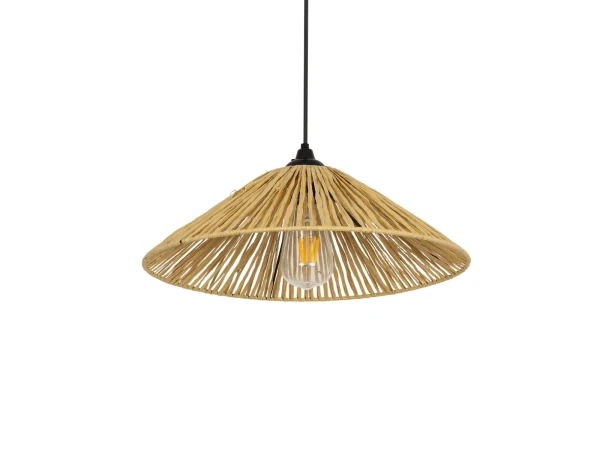 GLOBOSTAR® CHAPEAU 205-0086 Boho Κρεμαστό Φωτιστικό Οροφής με Ντουί 1 x E27 AC 220-240V IP20 - Μπεζ - M41 x Π41 x Υ17cm GLOBOSTAR® CHAPEAU 205-0086 Boho Κρεμαστό Φωτιστικό Οροφής με Ντουί 1 x E27 AC 220-240V IP20 - Μπεζ - M41 x Π41 x Υ17cm